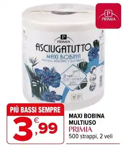 Iperal Asciugatutto maxi bobina Primia offerta