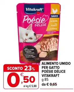 Iperal Alimento umido per gatto Poésie Délice Vitakraft offerta