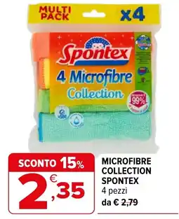 Iperal Microfibra Collection Spontex offerta