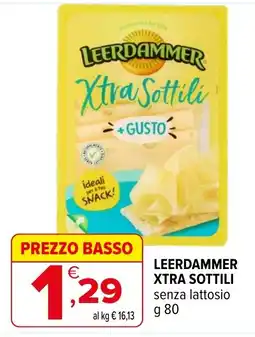 Iperal Leerdammer Xtra Sottili senza lattosio offerta