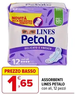 Iperal Assorbenti Lines Petalo offerta
