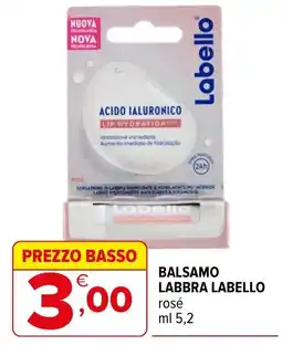 Iperal Balsamo labbra Labello rosé offerta