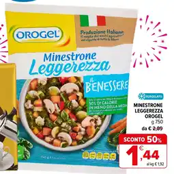 Iperal Minestrone Leggerezza Orogel offerta