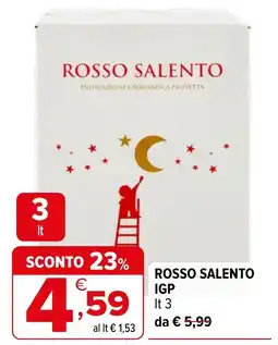 Iperal Rosso Salento IGP offerta