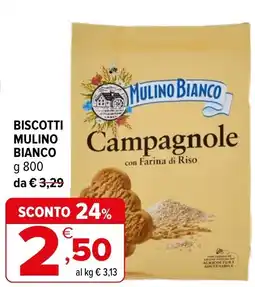 Iperal Biscotti Mulino Bianco Campagnole offerta