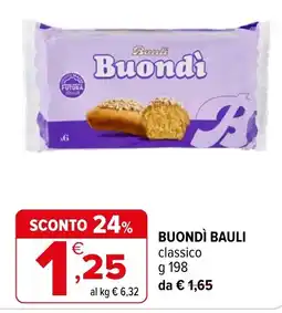 Iperal Buondì Bauli classico offerta