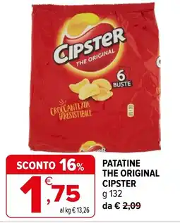 Iperal Patatine the original cipster offerta