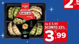 Iperal Ravioli MULAN offerta
