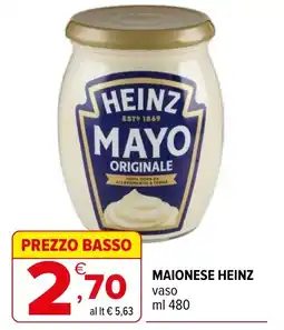 Iperal Maionese Heinz offerta