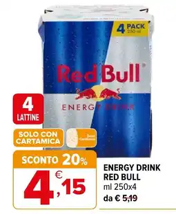 Iperal Energy drink Red Bull offerta