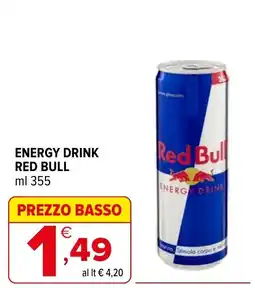 Iperal Red Bull Energy Drink offerta