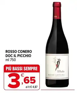 Iperal Rosso Conero Il Picchio offerta