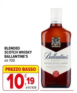 Iperal Blended Scotch Whisky Ballantine's offerta