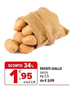 Iperal Patate gialle offerta