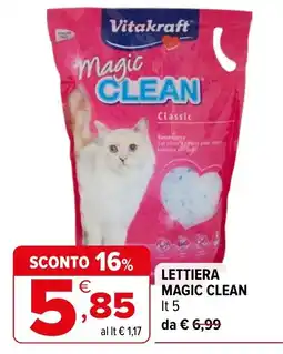 Iperal Vitakraft Magic Clean Classic offerta