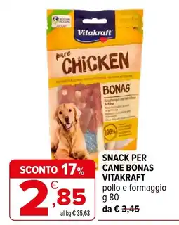 Iperal Snack per cane Bonas Vitakraft offerta