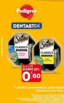 Iperal Sheba Classics offerta