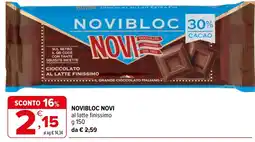 Iperal Novibloc Novi al latte finissimo offerta