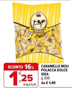 Iperal Caramelle Mou Polacca Dolce Idea offerta