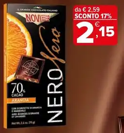 Iperal Novi Nero Vera Arancia offerta