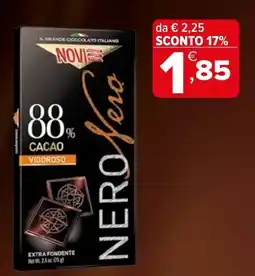 Iperal Nero Vera 88% Cacao Vigoroso offerta