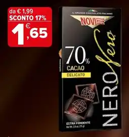 Iperal Novi nero cacao delicato offerta