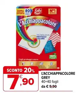 Iperal L'Acchiappacolore Grey offerta