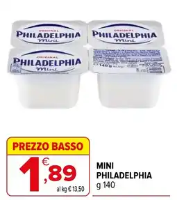 Iperal Mini Philadelphia offerta