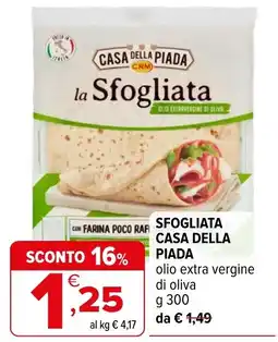 Iperal Sfogliata Casa della Piada offerta