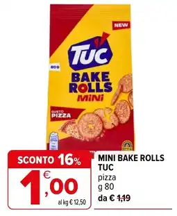 Iperal Mini Bake Rolls Tuc pizza offerta