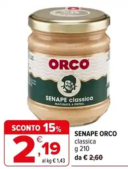 Iperal Senape Orco classica offerta