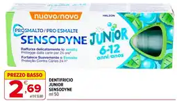 Iperal Dentifricio Junior Sensodyne offerta