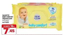 Iperal Salviettine baby comfort Fresh&Clean offerta