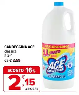 Iperal Candeggina Ace classica offerta