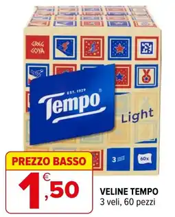 Iperal Veline Tempo offerta