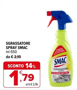 Iperal Sgrassatore cucina Smac offerta