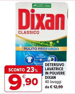 Iperal Detersivo lavatrice in polvere Dixan offerta