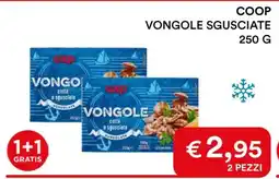 Coop COOP VONGOLE SGUSCIATE offerta