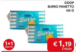 Coop Coop Burro Panetto offerta