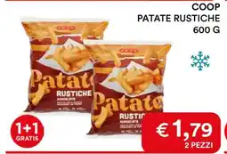Coop COOP PATATE RUSTICHE offerta