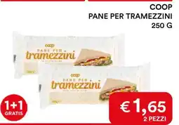 Coop COOP PANE PER TRAMEZZINI offerta