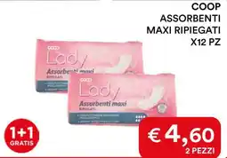 Coop COOP Assorbenti Maxi Ripiegati offerta