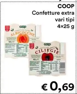 Coop COOP Confetture Extra Vari Tipi offerta