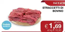 Coop STRACCETTI DI BOVINO offerta
