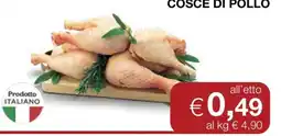 Coop Cosce di pollo offerta