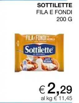 Coop Sottilette offerta