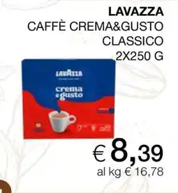 Coop LAVAZZA CAFFÈ CREMA&GUSTO CLASSICO offerta