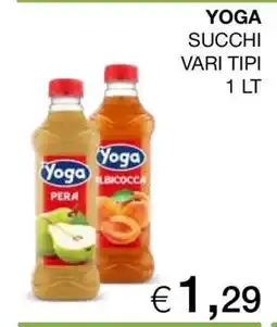Coop YOGA offerta
