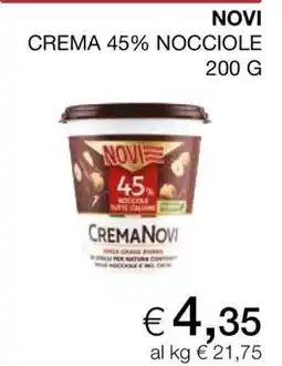 Coop NOVI CREMA 45% NOCCIOLE offerta