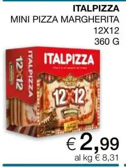 Coop ITALPIZZA MINI PIZZA MARGHERITA offerta